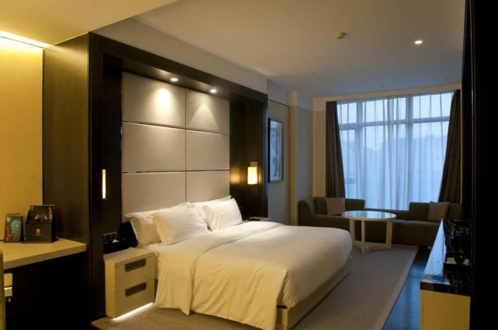Bed in Banyan Tree Tianjin Riverside
