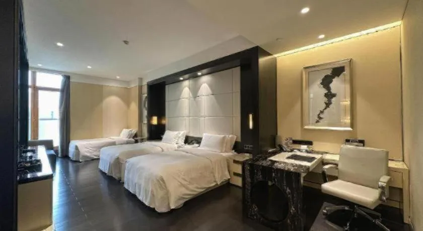 Bed in Banyan Tree Tianjin Riverside