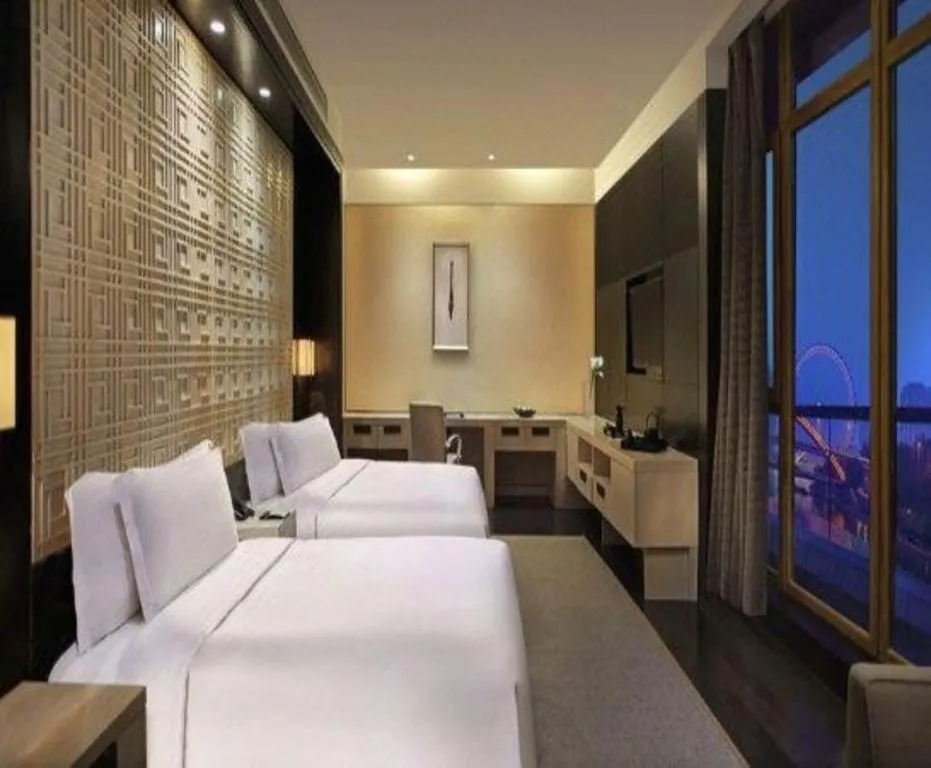 Bed in Banyan Tree Tianjin Riverside