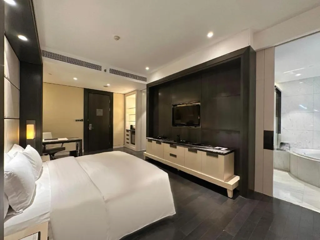 Bed in Banyan Tree Tianjin Riverside