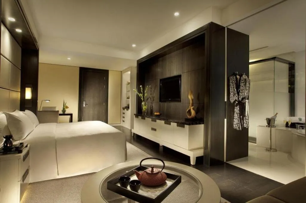 Bed in Banyan Tree Tianjin Riverside