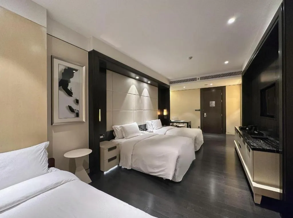 Bed in Banyan Tree Tianjin Riverside