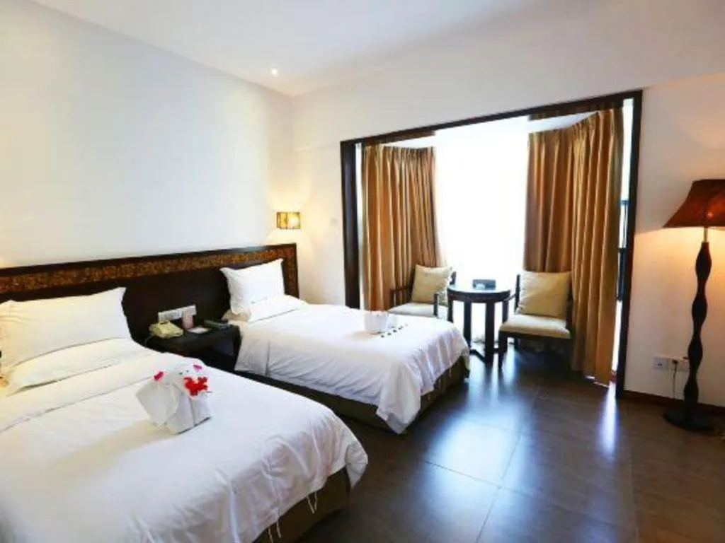 Bed in Nanshan Leisure Villas