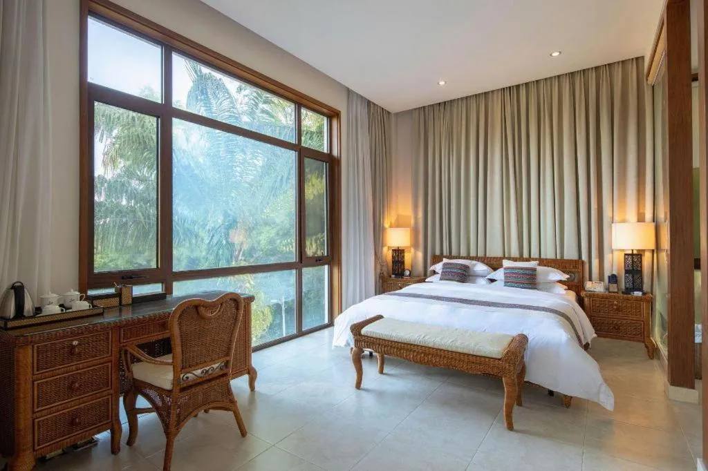 Bed in Nanshan Leisure Villas