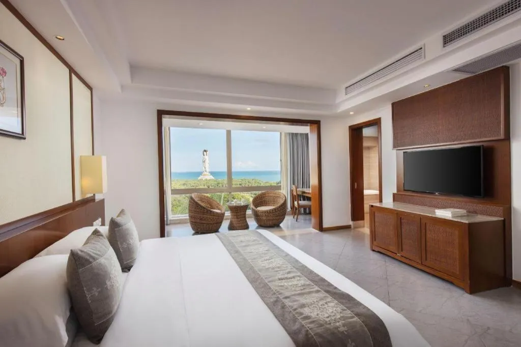 Bed in Nanshan Leisure Villas