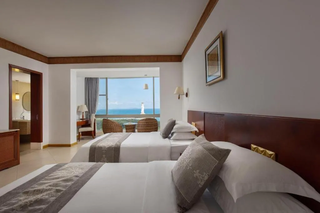 Bed in Nanshan Leisure Villas