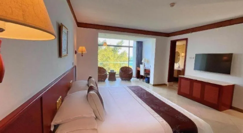 Bed in Nanshan Leisure Villas