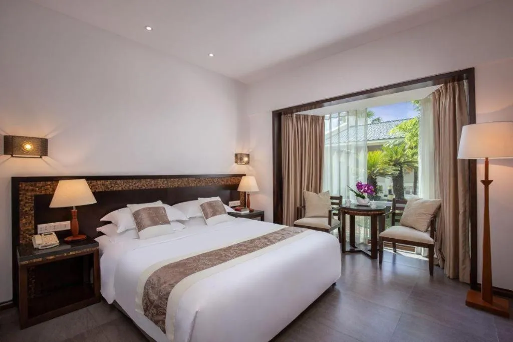 Bed in Nanshan Leisure Villas