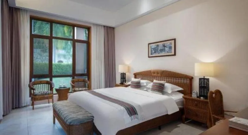 Bed in Nanshan Leisure Villas