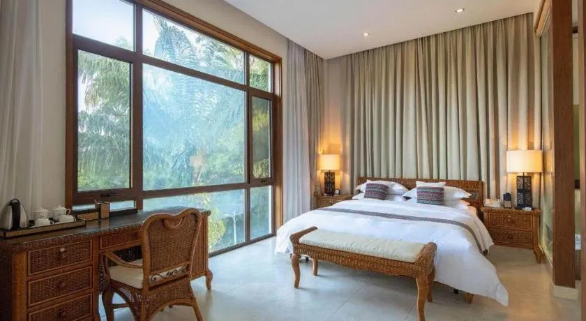 Bed in Nanshan Leisure Villas
