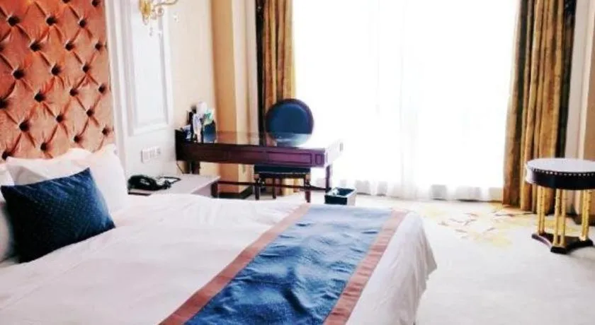 Bed in Eurasia Convention International Hotel