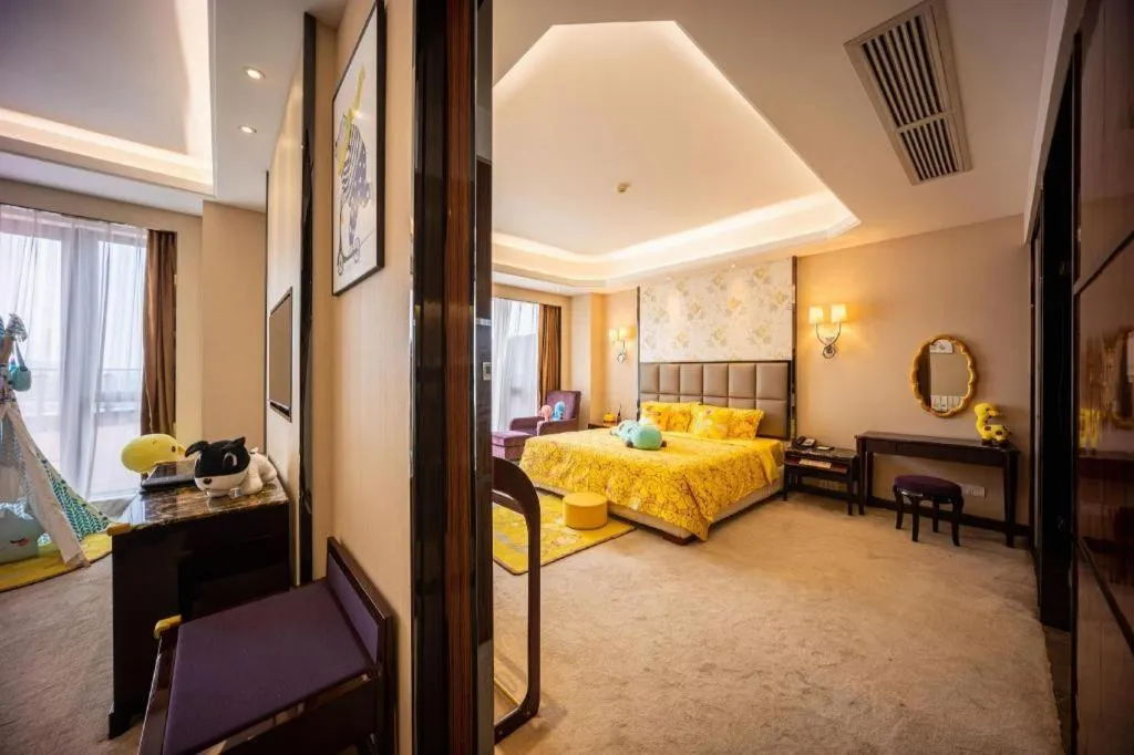 Bed in Eurasia Convention International Hotel