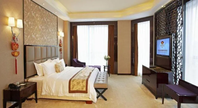 Bed in Eurasia Convention International Hotel