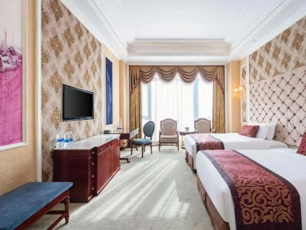 Bed in Eurasia Convention International Hotel