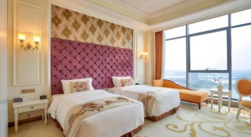 Bed in Eurasia Convention International Hotel