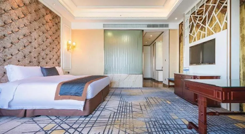 Bed in Eurasia Convention International Hotel