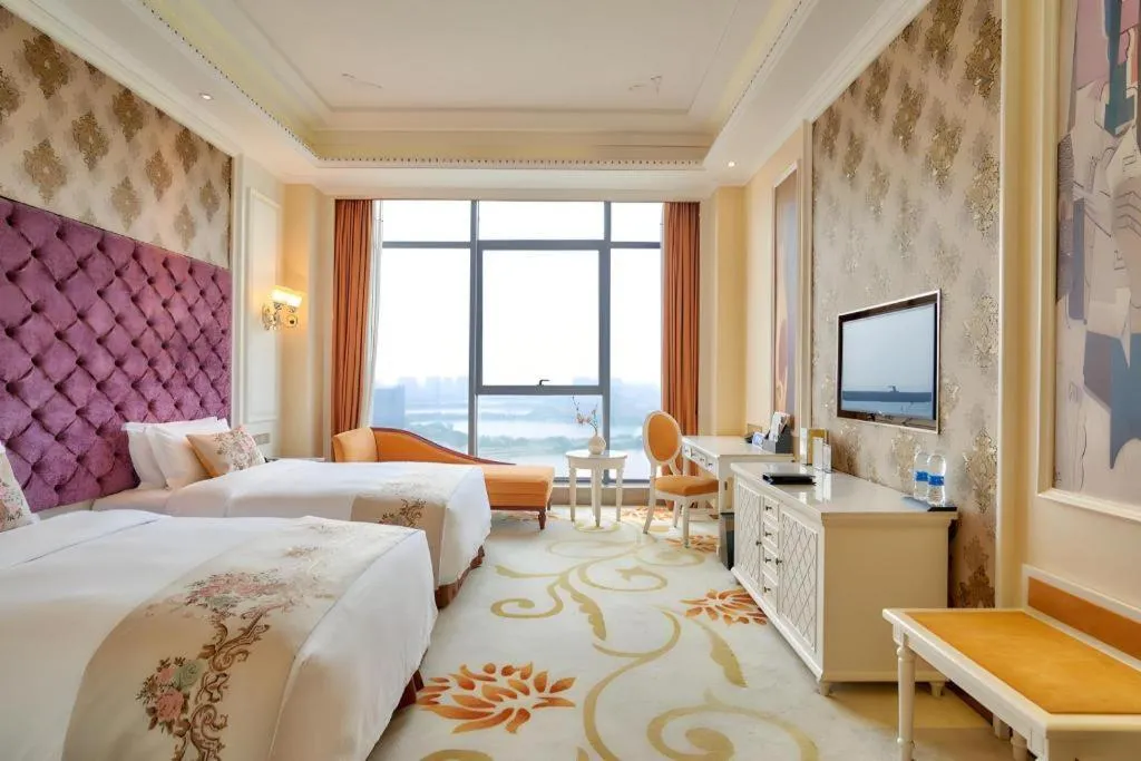 Bed in Eurasia Convention International Hotel