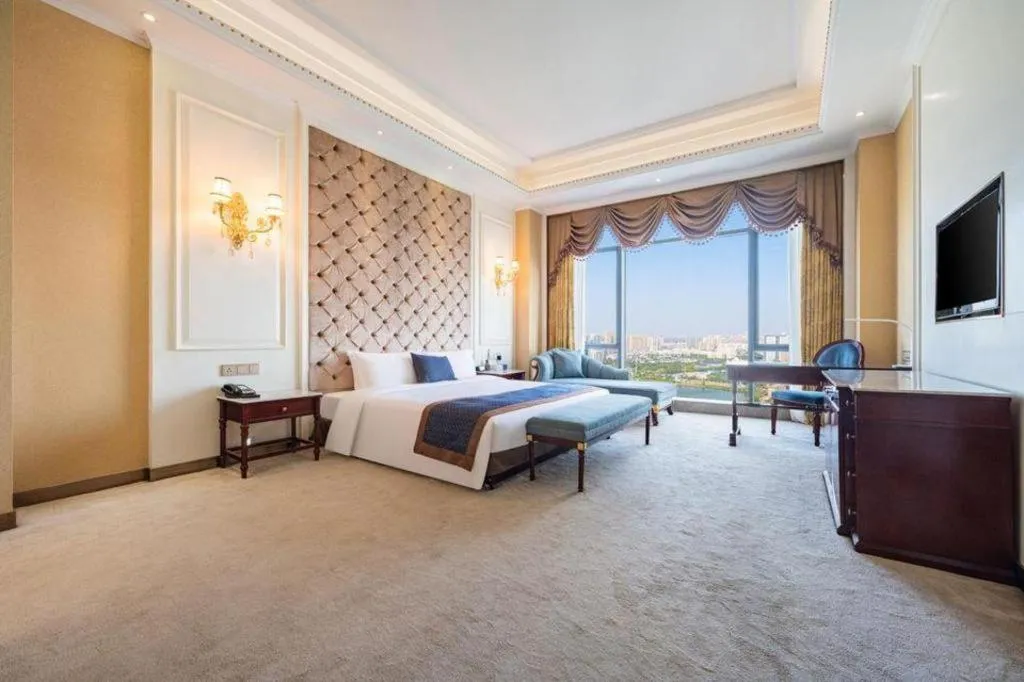 Bed in Eurasia Convention International Hotel