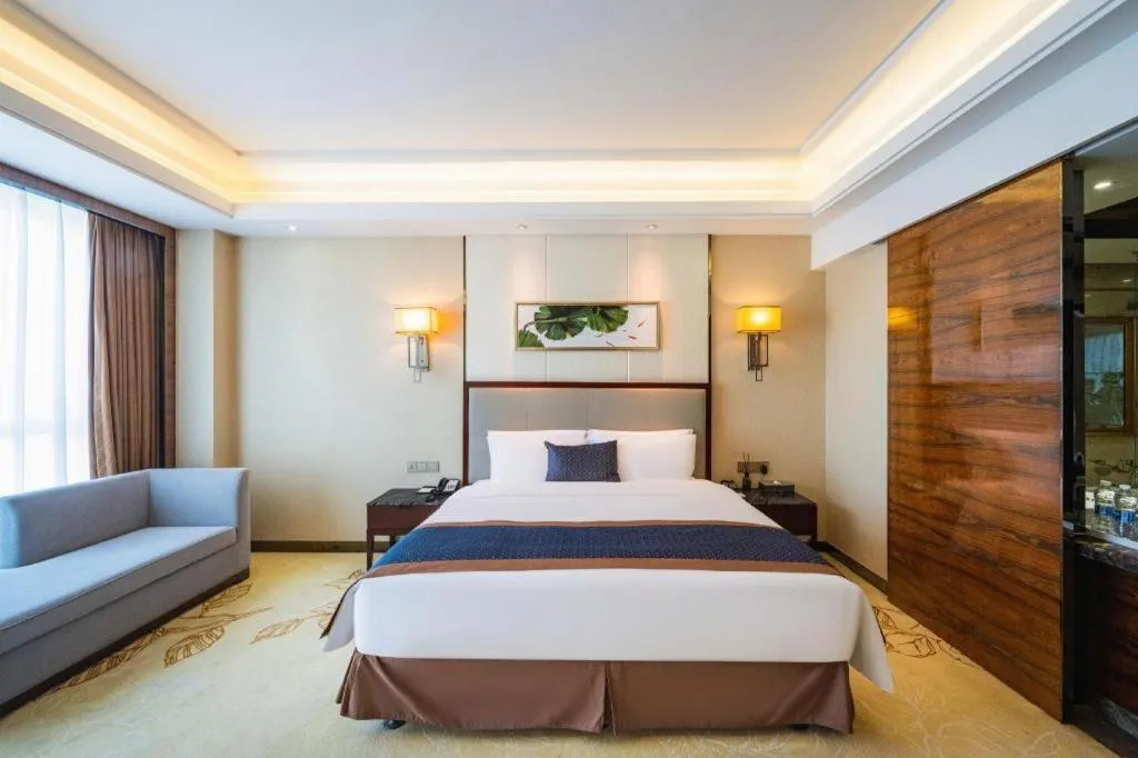 Bed in Eurasia Convention International Hotel