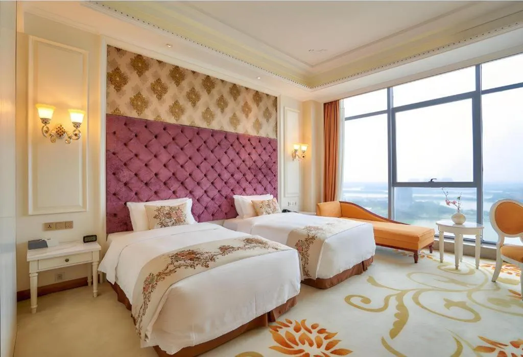 Bed in Eurasia Convention International Hotel