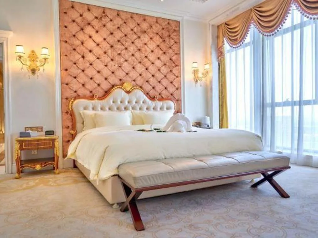Bed in Eurasia Convention International Hotel