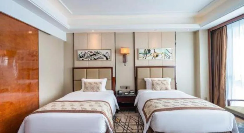 Bed in Eurasia Convention International Hotel