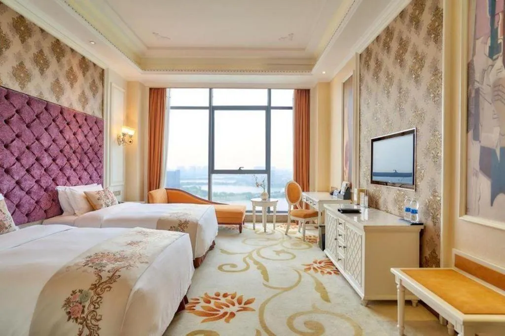 Bed in Eurasia Convention International Hotel