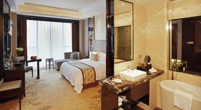 Bed in Eurasia Convention International Hotel