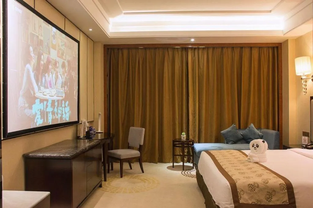 Bed in Eurasia Convention International Hotel