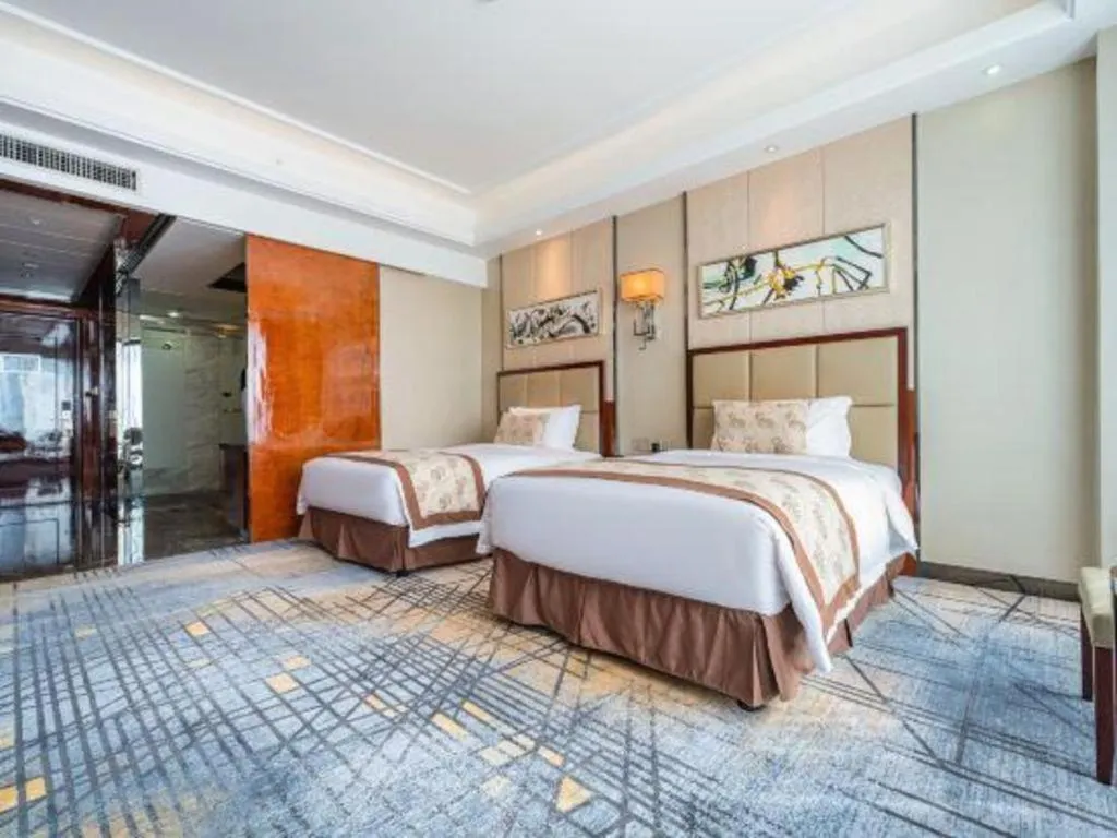 Bed in Eurasia Convention International Hotel
