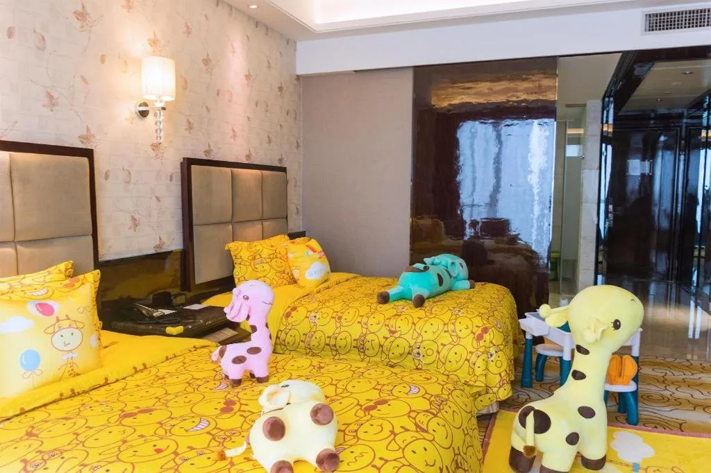 Bed in Eurasia Convention International Hotel