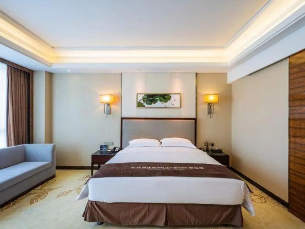 Bed in Eurasia Convention International Hotel