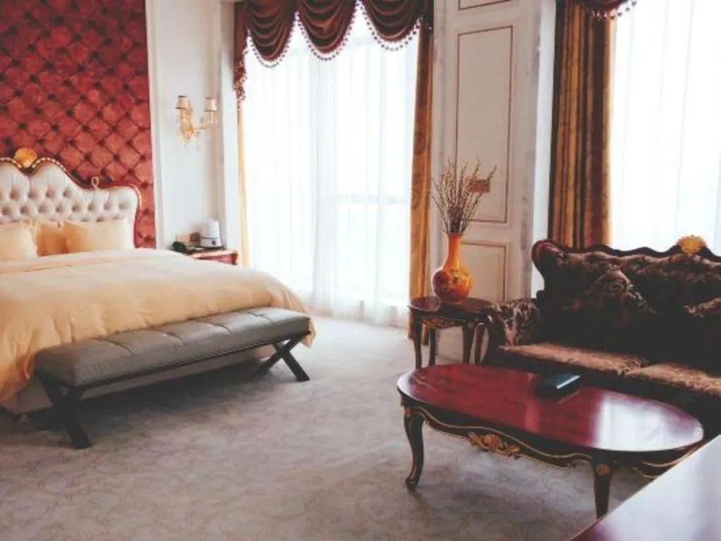 Bed in Eurasia Convention International Hotel