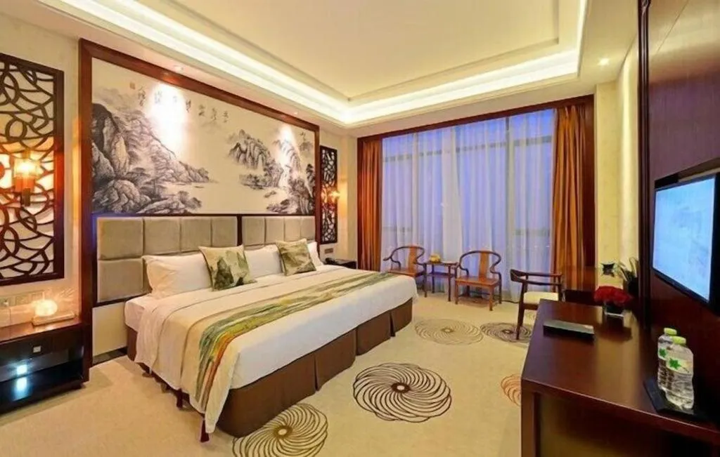Bed in Eurasia Convention International Hotel