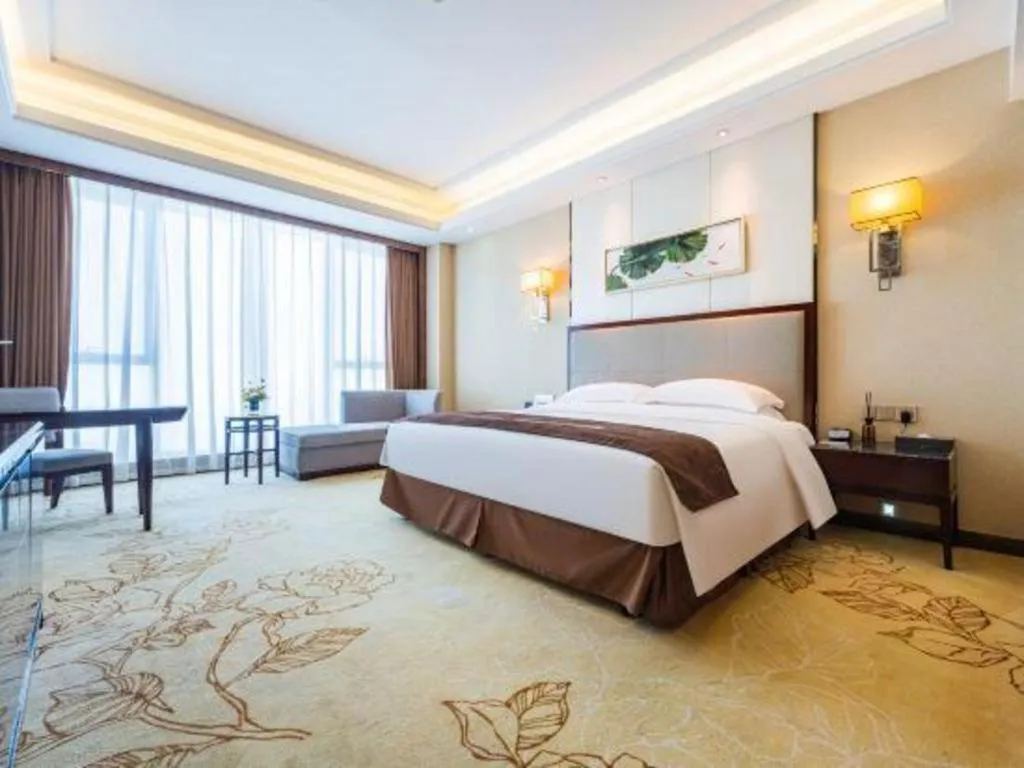 Bed in Eurasia Convention International Hotel
