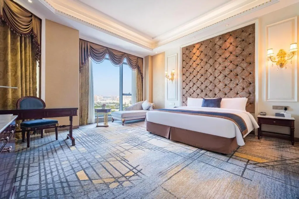 Bed in Eurasia Convention International Hotel