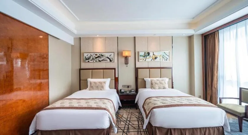 Bed in Eurasia Convention International Hotel