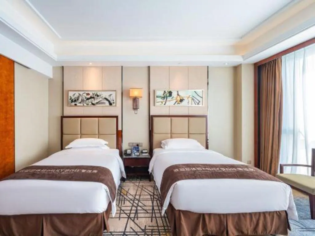 Bed in Eurasia Convention International Hotel