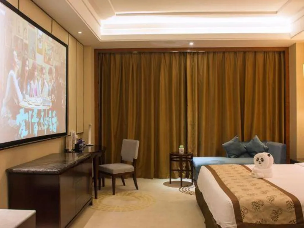 Bed in Eurasia Convention International Hotel