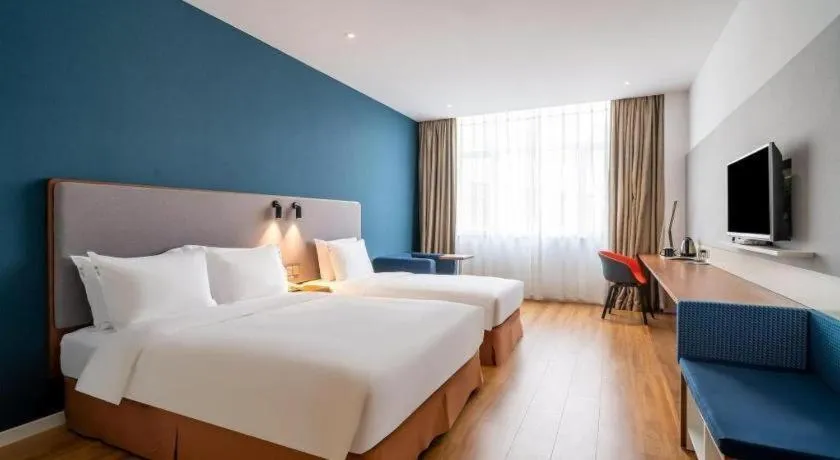 Bed in Holiday Inn Express Yangzhou City Center By IHG