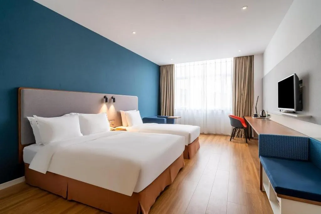 Bed in Holiday Inn Express Yangzhou City Center By IHG