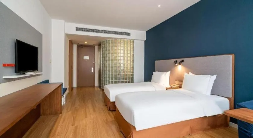 Bed in Holiday Inn Express Yangzhou City Center By IHG