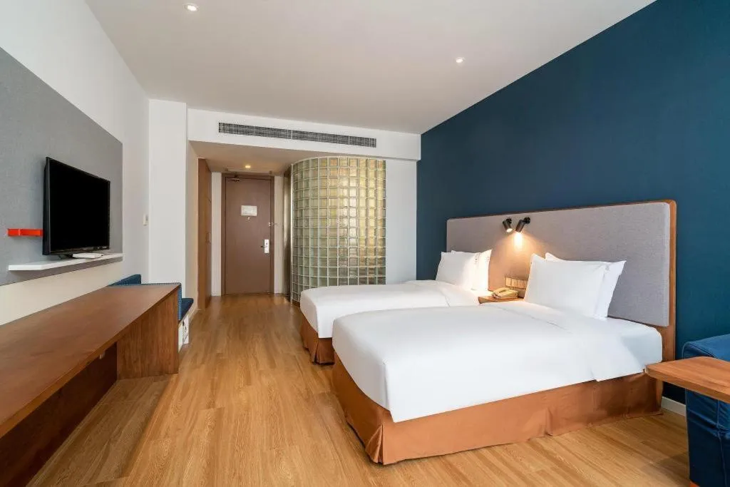 Bed in Holiday Inn Express Yangzhou City Center By IHG