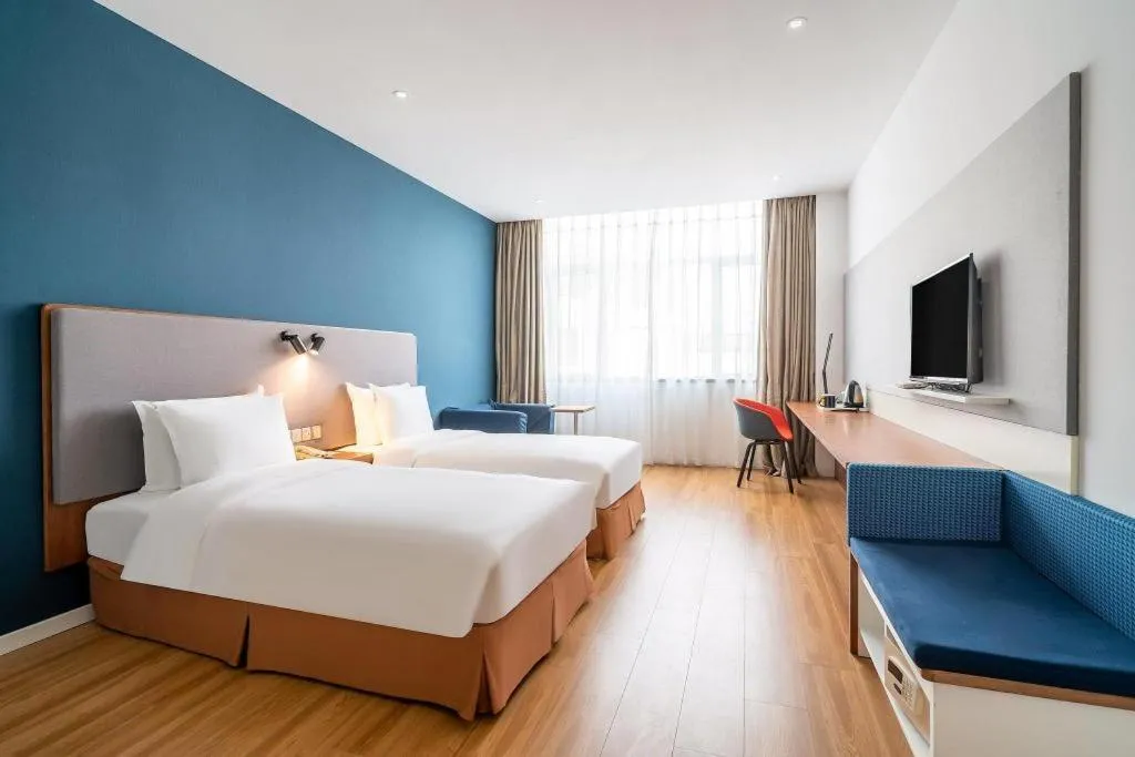 Bed in Holiday Inn Express Yangzhou City Center By IHG