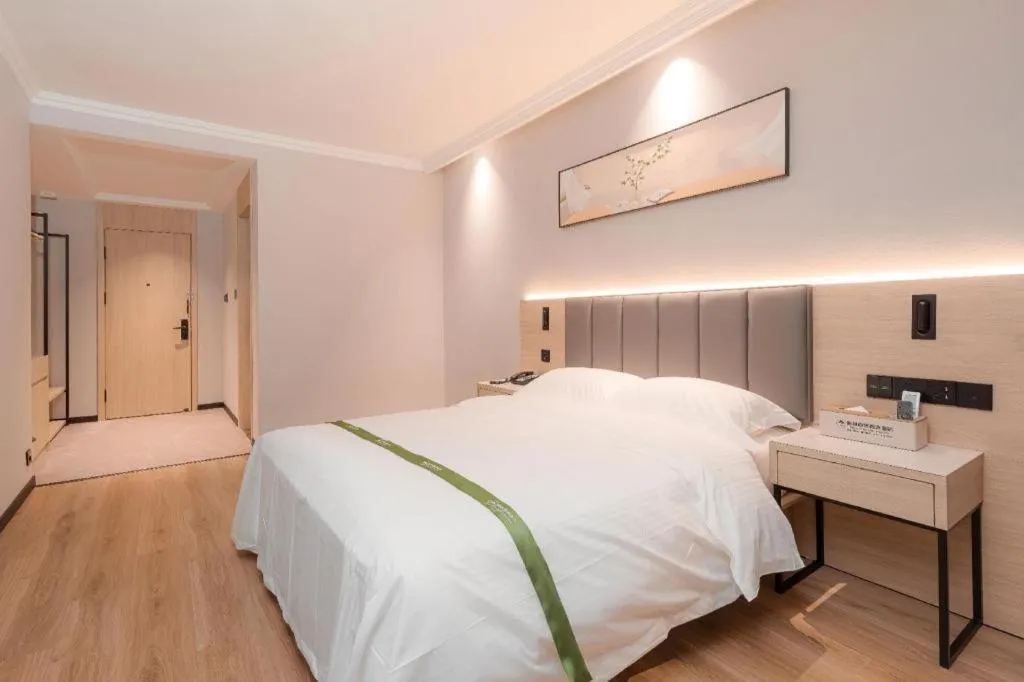 Bed in GreenTree Inn xinghua Middle Yingwu Road Express Hotel