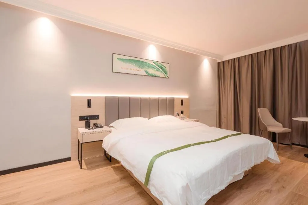 Bed in GreenTree Inn xinghua Middle Yingwu Road Express Hotel