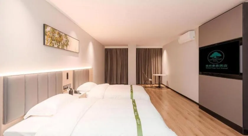 Bed in GreenTree Inn xinghua Middle Yingwu Road Express Hotel
