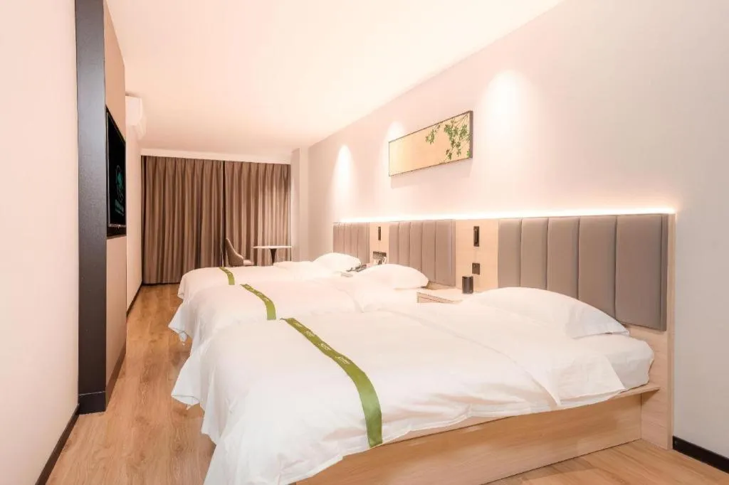 Bed in GreenTree Inn xinghua Middle Yingwu Road Express Hotel