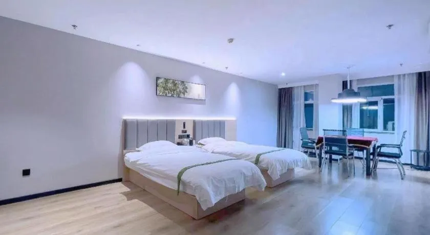 Bed in GreenTree Inn xinghua Middle Yingwu Road Express Hotel