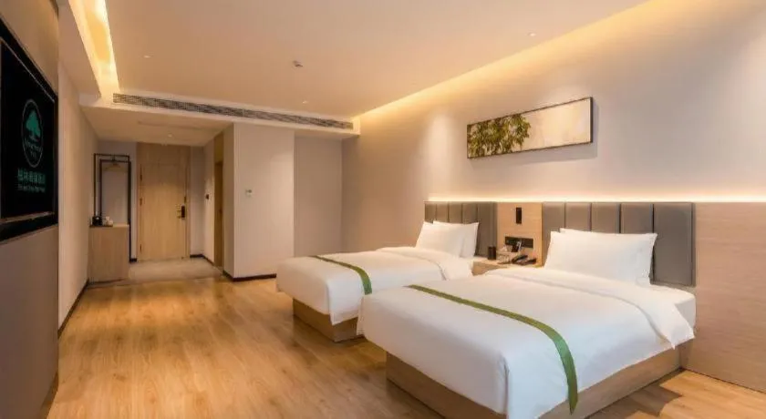 Bed in GreenTree Inn xinghua Middle Yingwu Road Express Hotel